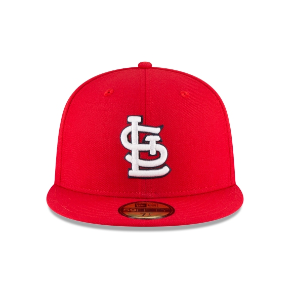 St. Louis Cardinals New Era 2006 World Series Wool 59FIFTY Fitted Hat - Red Official Team Hat Sports Fan Cap