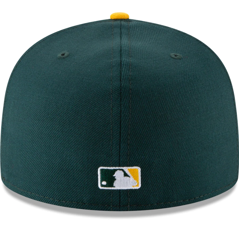 Oakland Athletics New Era 1989 World Series Wool 59FIFTY Fitted Hat - Green Official Team Hat Sports Fan Cap