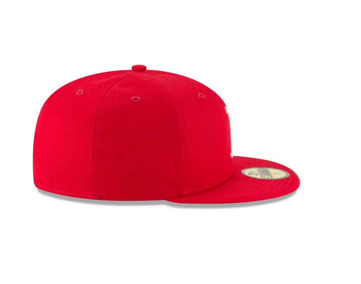 Men's Boston Red Sox New Era Red 59FIFTY Hat Official Team Hat Sports Fan Cap