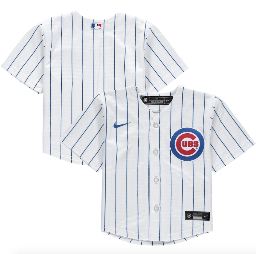Infant Chicago Cubs Nike Home White Replica Team Jersey 2.0 Official Team Jersey Sports Fan Apparel