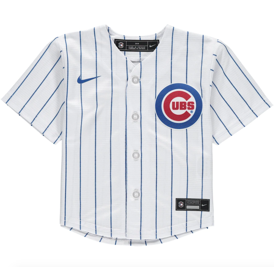 Infant Chicago Cubs Nike Home White Replica Team Jersey 2.0 Official Team Jersey Sports Fan Apparel