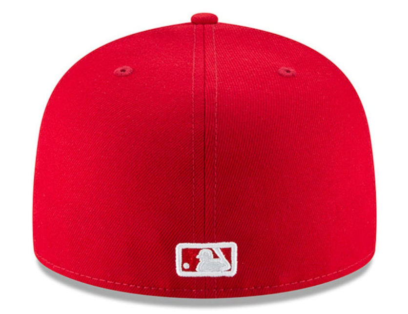 Men's Chicago White Sox New Era MLB Basic Scarlet 59FIFTY Fitted Hat Official Team Hat Sports Fan Cap