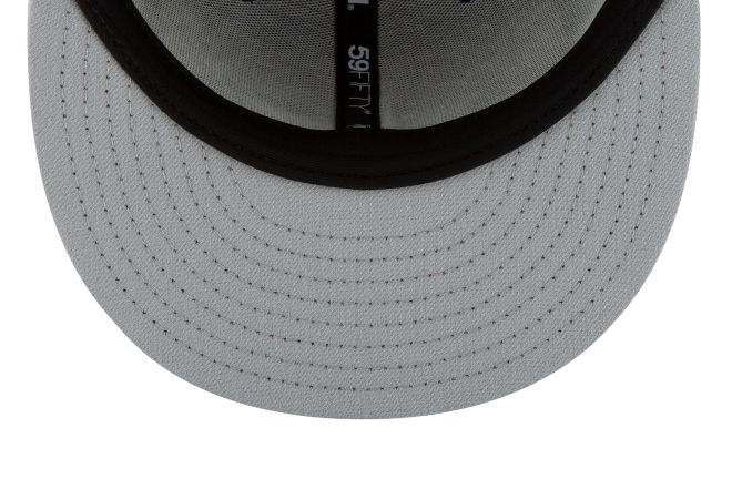 New York Yankees Black and White 59Fifty Fitted Hat Official Team Hat Sports Fan Cap