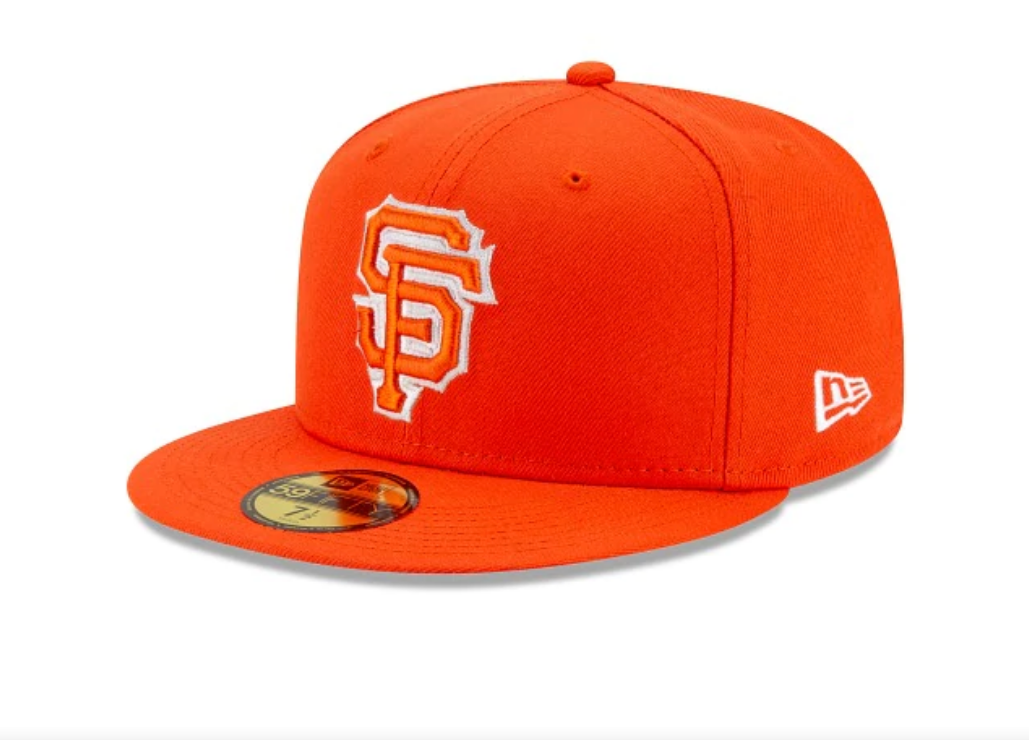 Men's San Francisco Giants New Era Orange City Connect 59FIFTY Fitted Hat Official Team Hat Sports Fan Cap