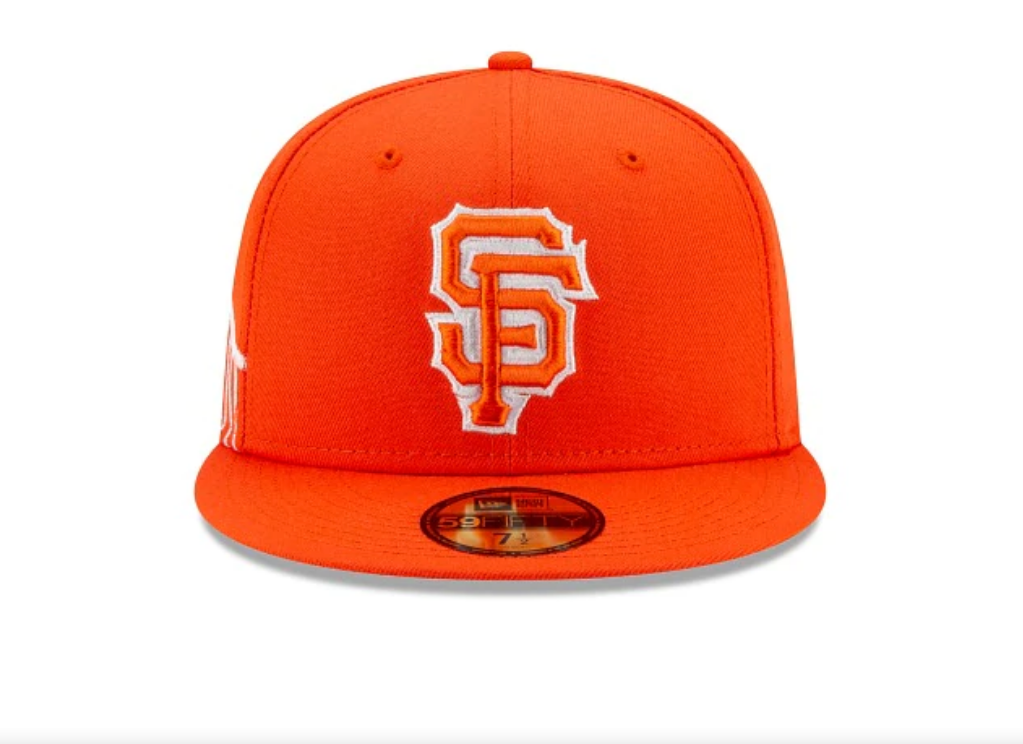 Men's San Francisco Giants New Era Orange City Connect 59FIFTY Fitted Hat Official Team Hat Sports Fan Cap
