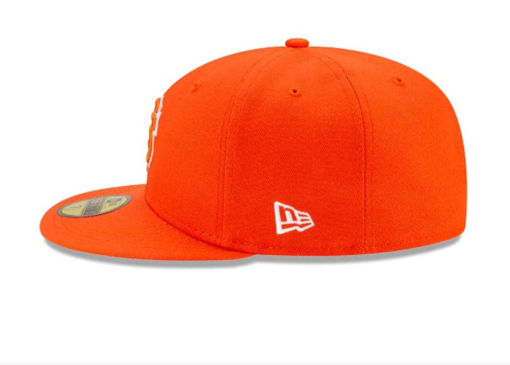 Men's San Francisco Giants New Era Orange City Connect 59FIFTY Fitted Hat Official Team Hat Sports Fan Cap