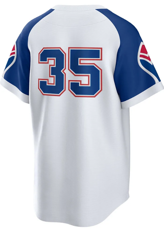 Nike Men's Atlanta Braves Phil Niekro Cooperstown Collection Home Replica Cool Base Jersey Official Team Jersey Sports Fan Apparel