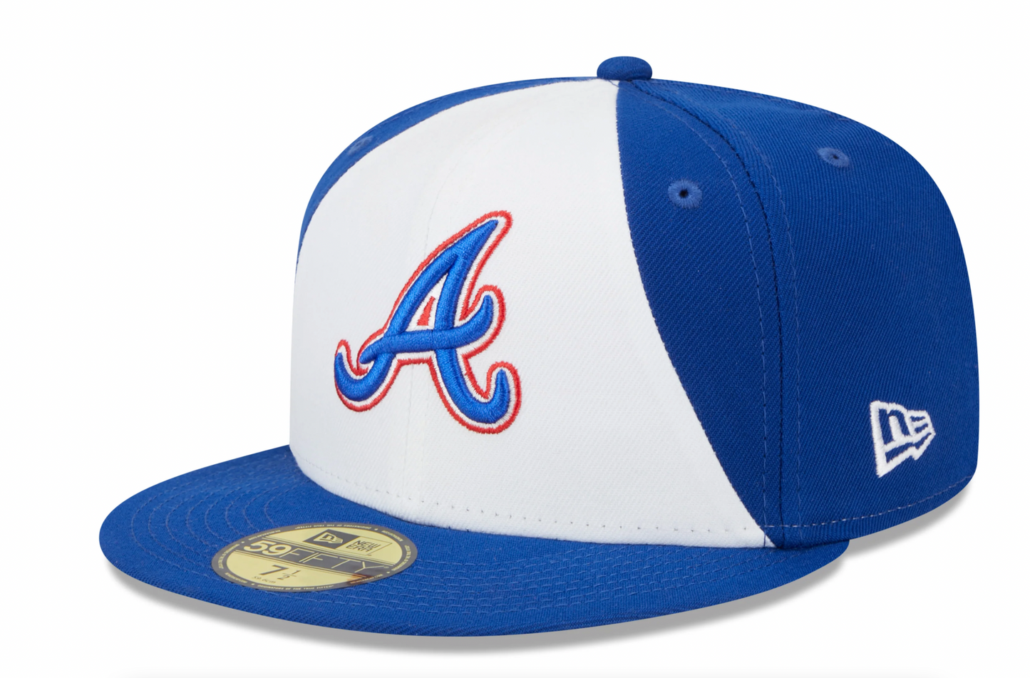 Atlanta Braves City Connect Royal/White New Era 59FIFTY Fitted Hat Official Team Hat Sports Fan Cap