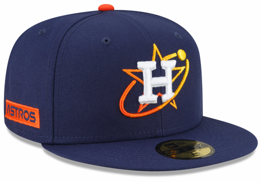 Men's Houston Astros New Era Navy City Connect 59FIFTY Fitted Hat Official Team Hat Sports Fan Cap