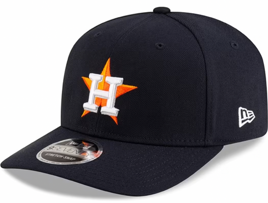 Houston Astros Navy New Era Player Replica 9SEVENTY Stretch Snap Adjustable Hat Official Team Hat Sports Fan Cap