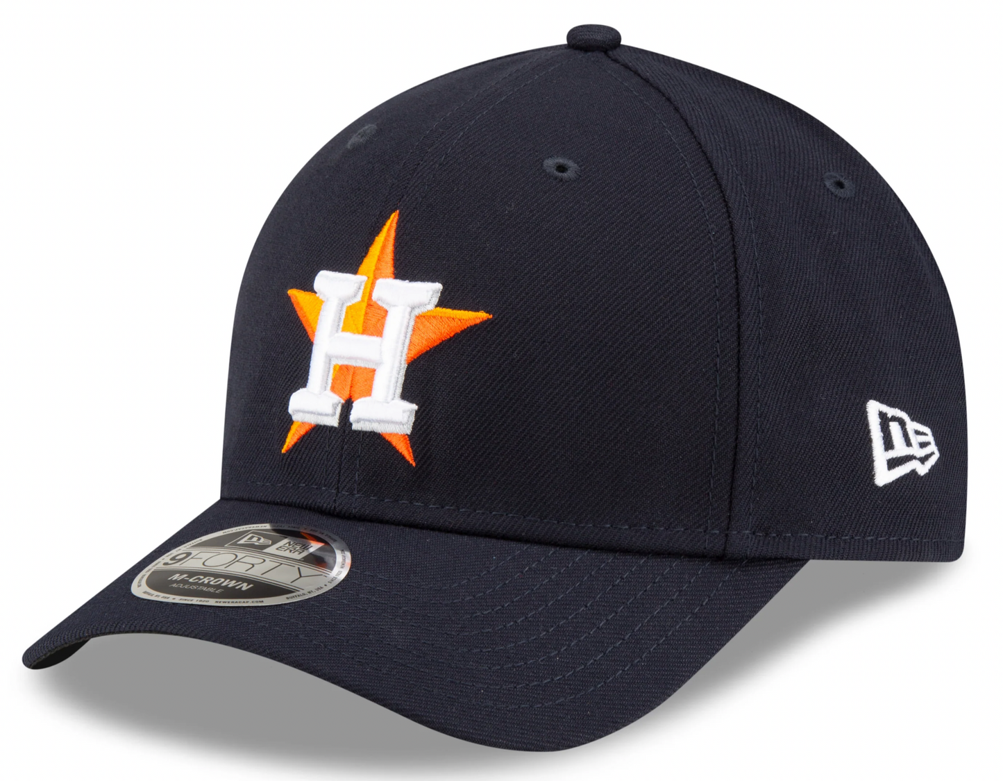 Houston Astros Navy Home New Era Player Replica M-Crown 9FORTY Adjustable Hat Official Team Hat Sports Fan Cap