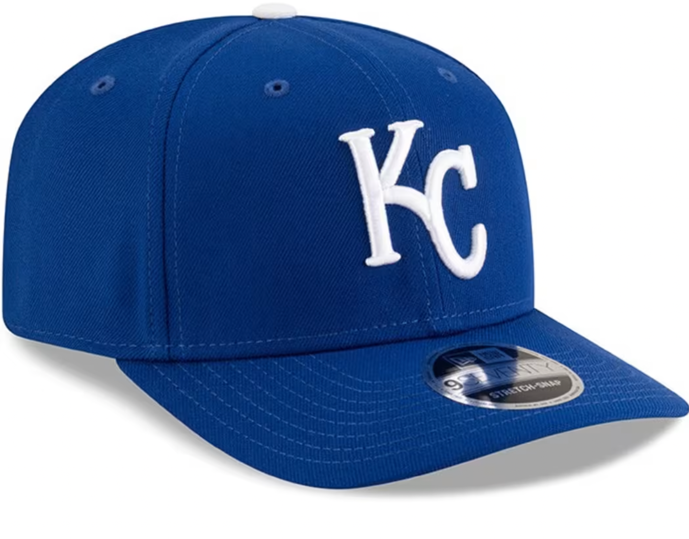 Kansas City Royals Blue New Era Player Replica 9SEVENTY Stretch Snap Adjustable Hat Official Team Hat Sports Fan Cap