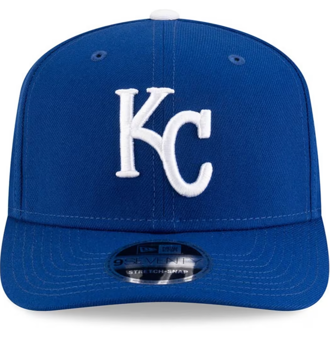 Kansas City Royals Blue New Era Player Replica 9SEVENTY Stretch Snap Adjustable Hat Official Team Hat Sports Fan Cap