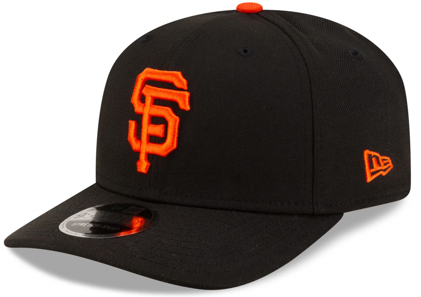 San Francisco Giants New Era Player Replica 9SEVENTY Stretch Snap Adjustable Hat Official Team Hat Sports Fan Cap