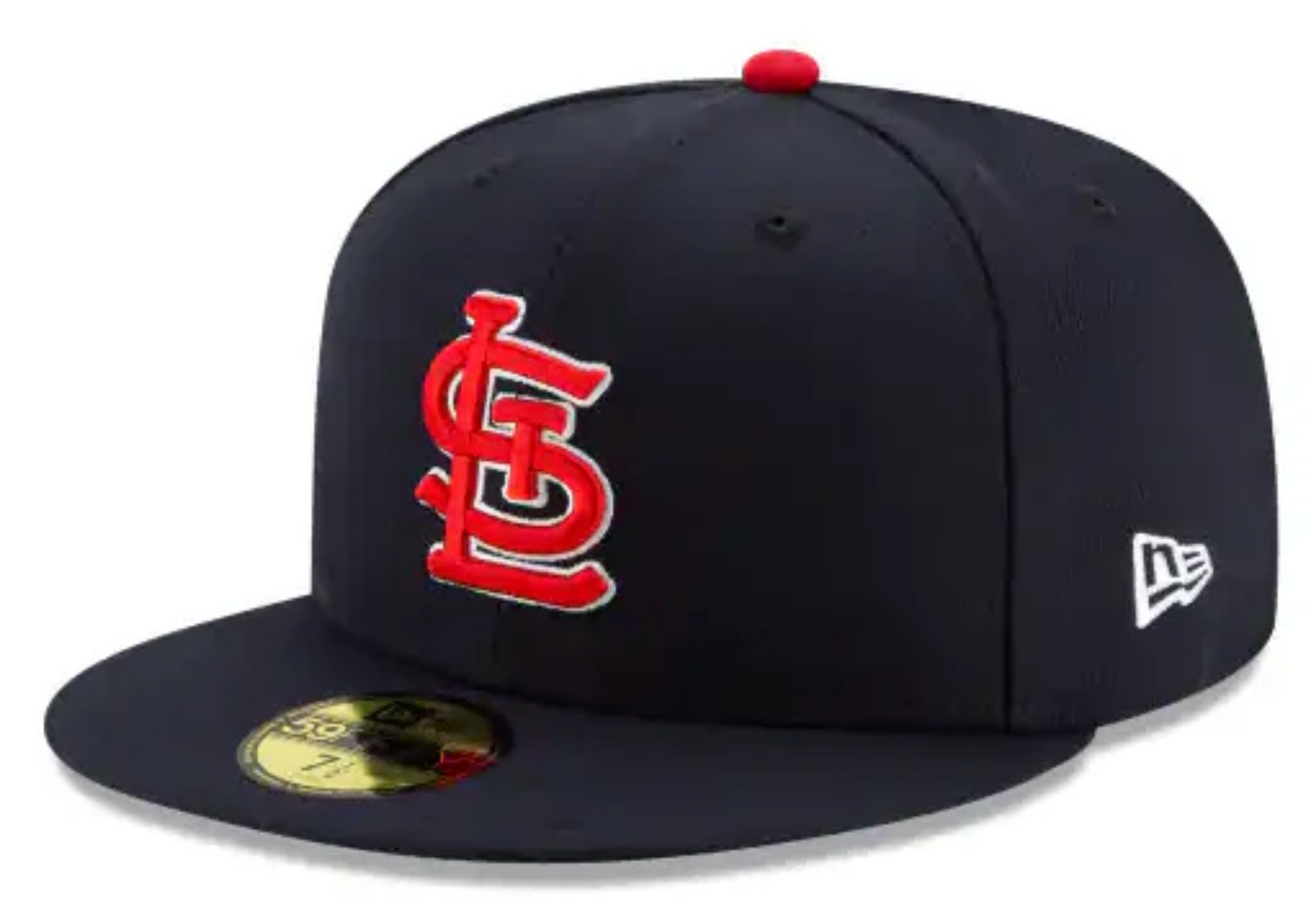 Men's St. Louis Cardinals New Era Navy Alternate Authentic Collection On-Field 59FIFTY Fitted Hat Official Team Hat Sports Fan Cap
