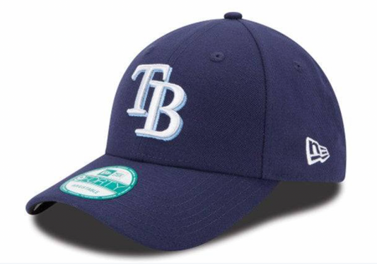 Men's New Era Tampa Bay Rays The League 9FORTY Adjustable Game Cap Official Team Hat Sports Fan Cap