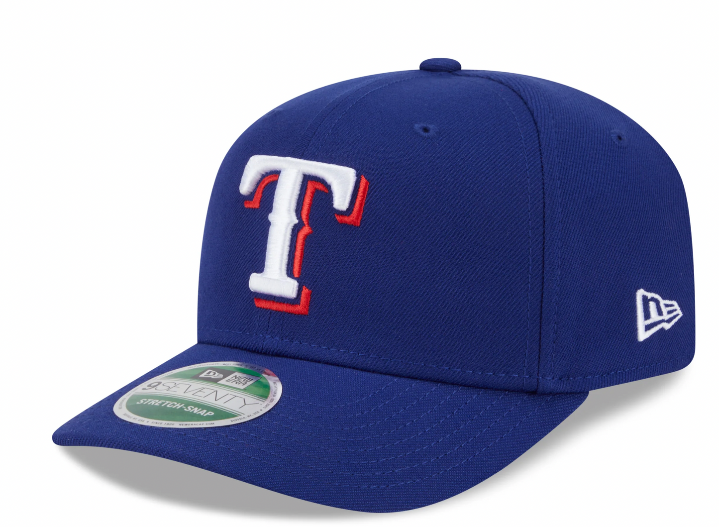 Texas Rangers Blue New Era Player Replica 9SEVENTY Stretch Snap Adjustable Hat Official Team Hat Sports Fan Cap