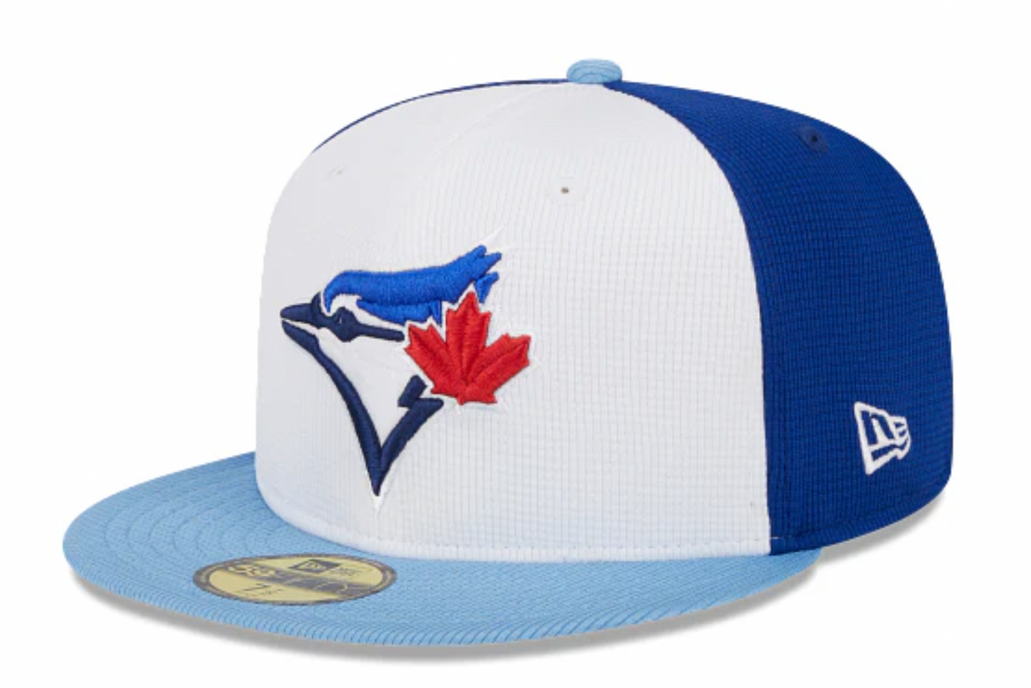 Toronto Blue Jays New Era White/Blue 2024 Spring Training 59FIFTY Fitted Hat Official Team Hat Sports Fan Cap