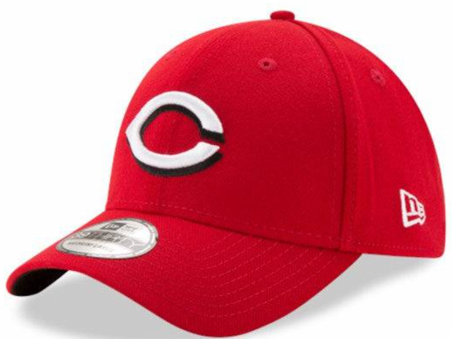 Mens MLB Cincinnati Reds Home Team Classic 39THIRTY Flex Fit Hat By New Era Official Team Hat Sports Fan Cap