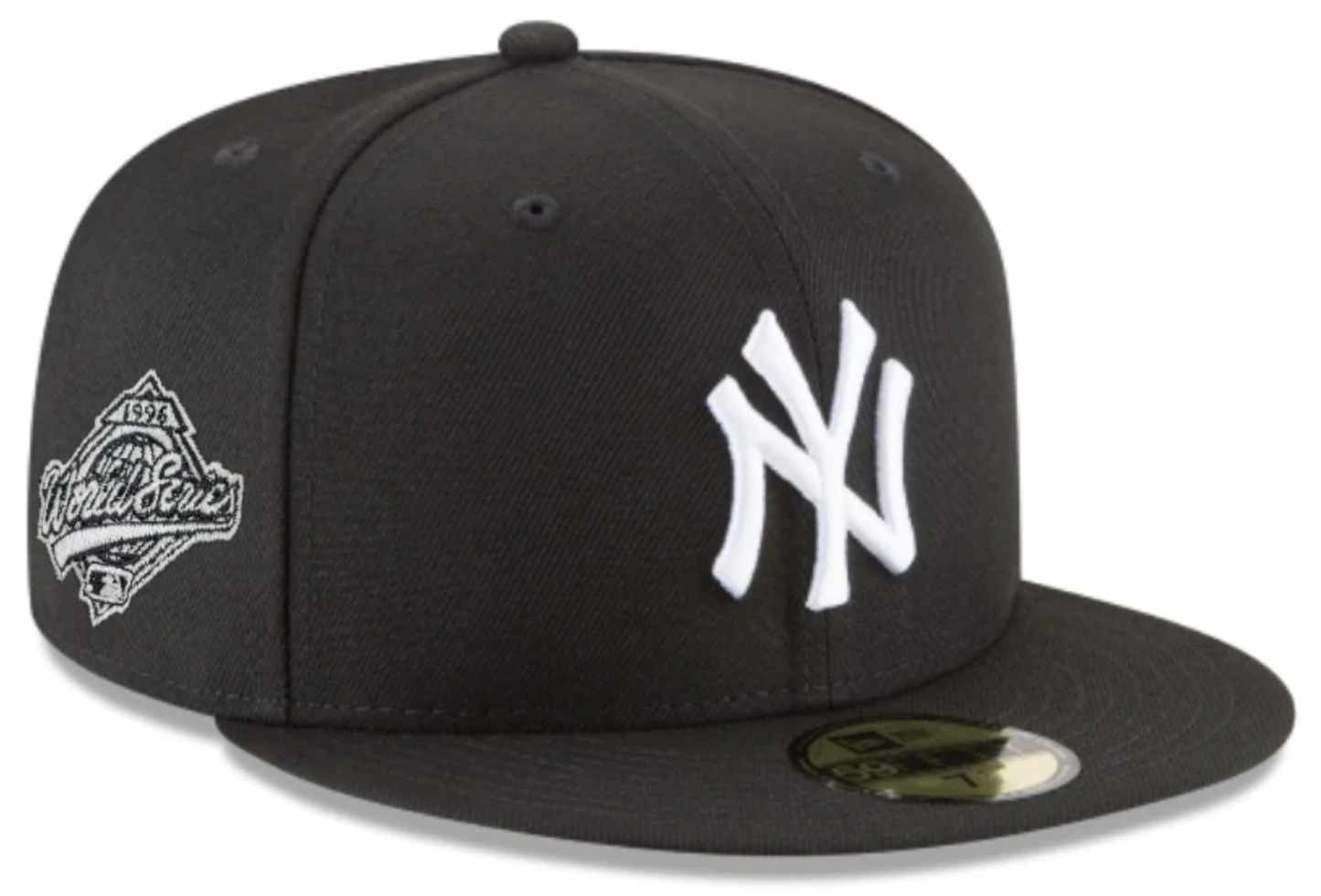 New York Yankees 1996 World Series Black New Era 59Fifty Fitted Hat Official Team Hat Sports Fan Cap