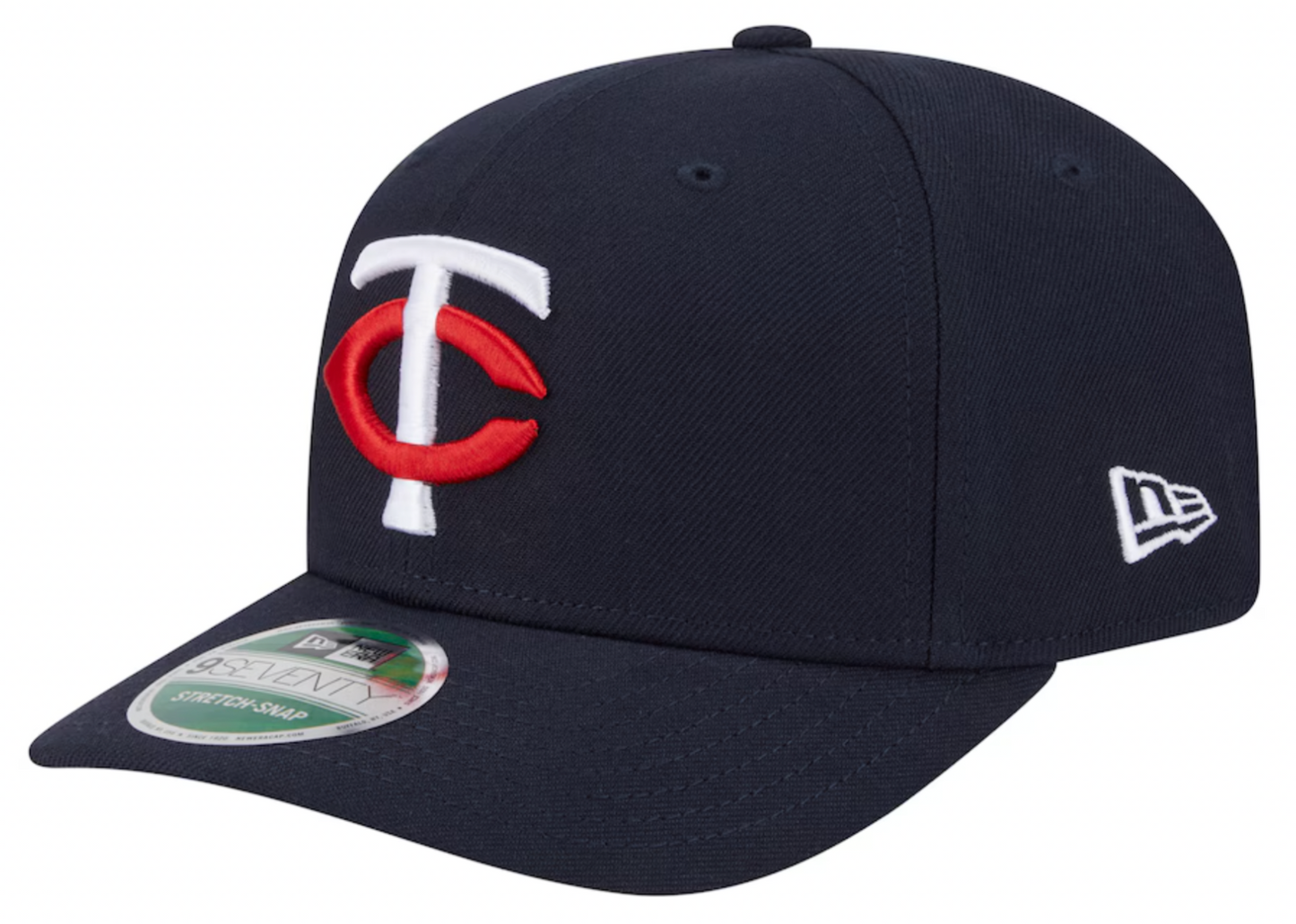 Minnesota Twins Navy New Era Player Replica 9SEVENTY Stretch Snap Adjustable Hat Official Team Hat Sports Fan Cap