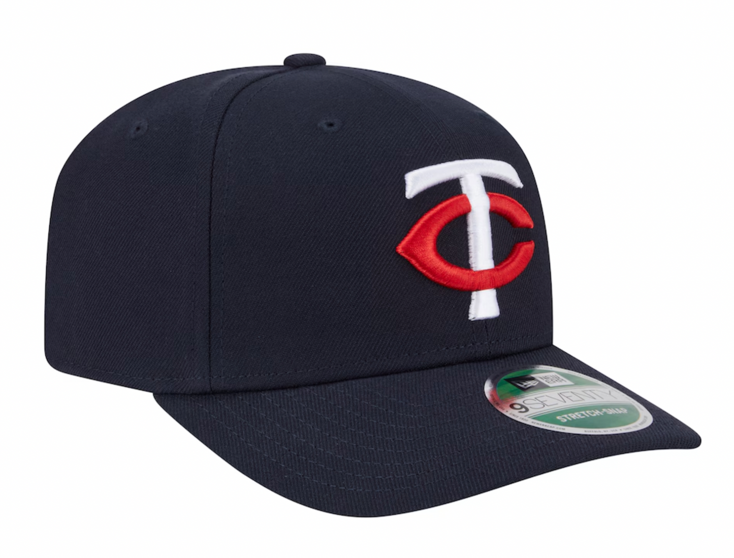 Minnesota Twins Navy New Era Player Replica 9SEVENTY Stretch Snap Adjustable Hat Official Team Hat Sports Fan Cap