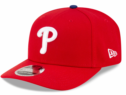 Philadelphia Phillies Red New Era Player Replica 9SEVENTY Stretch Snap Adjustable Hat Official Team Hat Sports Fan Cap