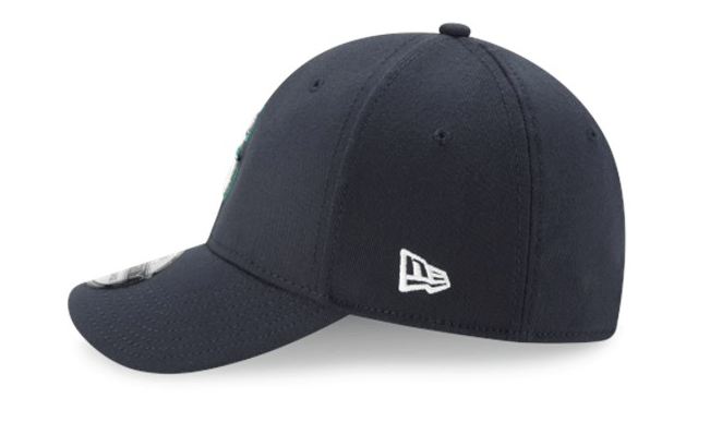 New Era Men's Seattle Mariners 39Thirty Classic Navy Stretch Fit Hat Official Team Hat Sports Fan Cap