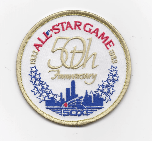 Chicago White Sox 50th Anniversary All Star Game Alternate Jersey Sleeve Patch Official Team Jersey Sports Fan Apparel