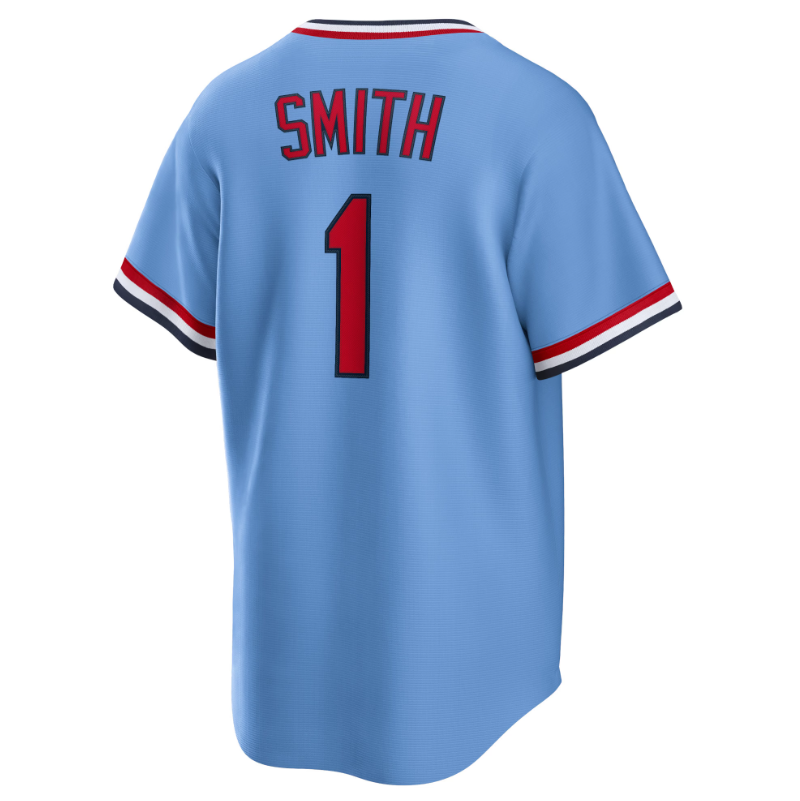 Ozzie Smith St. Louis Cardinals Nike Road Cooperstown Collection Player Jersey - Light Blue Official Team Jersey Sports Fan Apparel