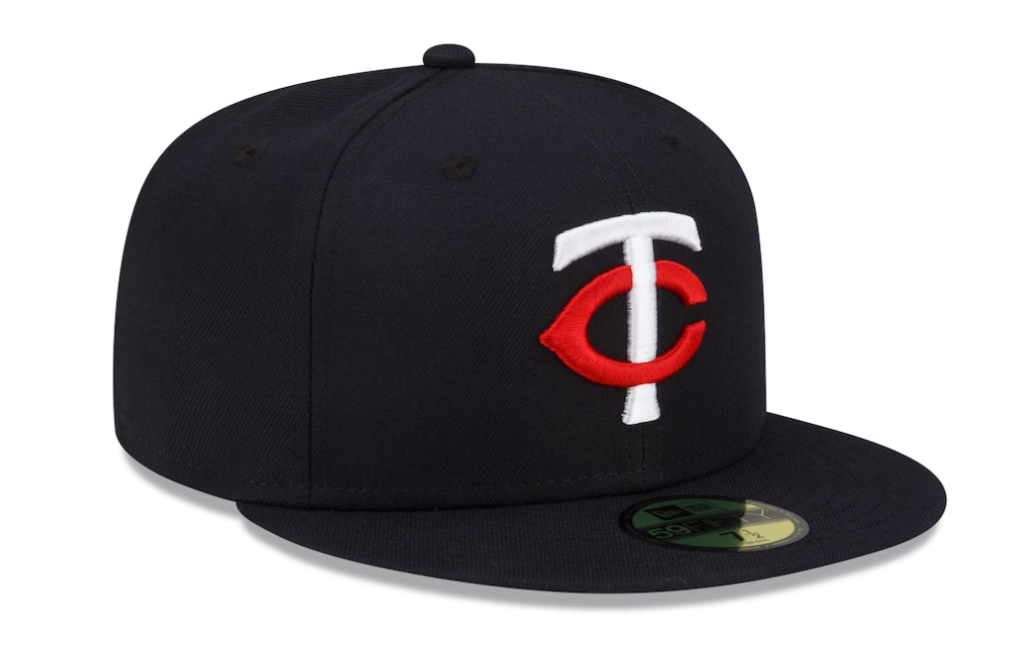 Men's Minnesota Twins New Era Navy Authentic Collection Home 59FIFTY Fitted Hat Official Team Hat Sports Fan Cap
