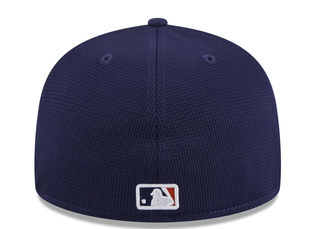 Men's Houston Astros New Era Navy 2024 Batting Practice 59FIFTY Fitted Hat Official Team Hat Sports Fan Cap