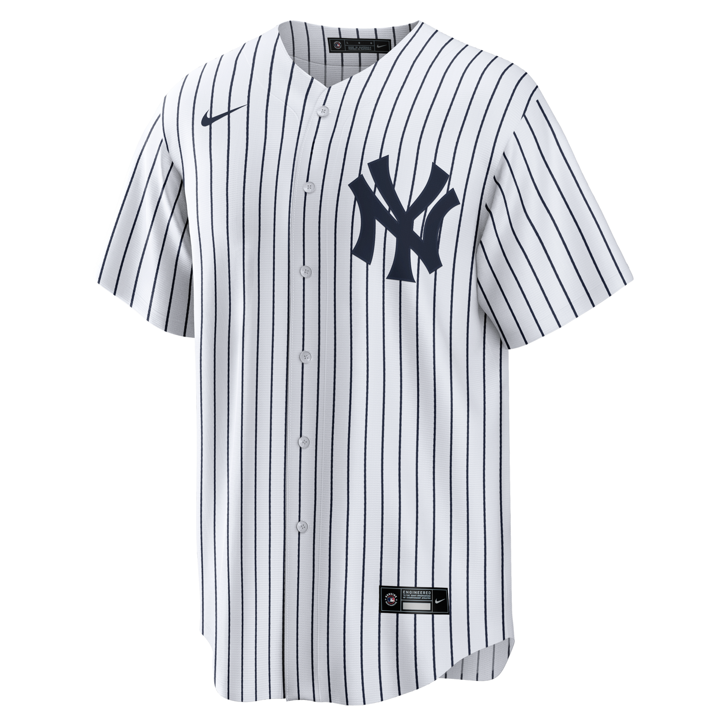 Men's New York Yankees Nike White Home Replica Blank Team Jersey Official Team Jersey Sports Fan Apparel