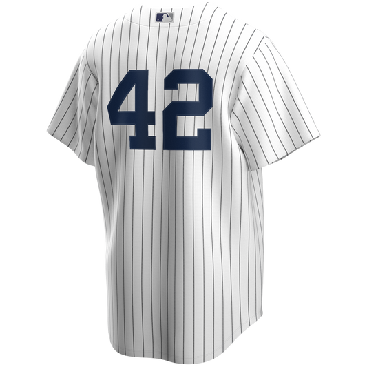 Men's Nike Mariano Rivera #42 White New York Yankees Home Official Replica Player Jersey Official Team Jersey Sports Fan Apparel