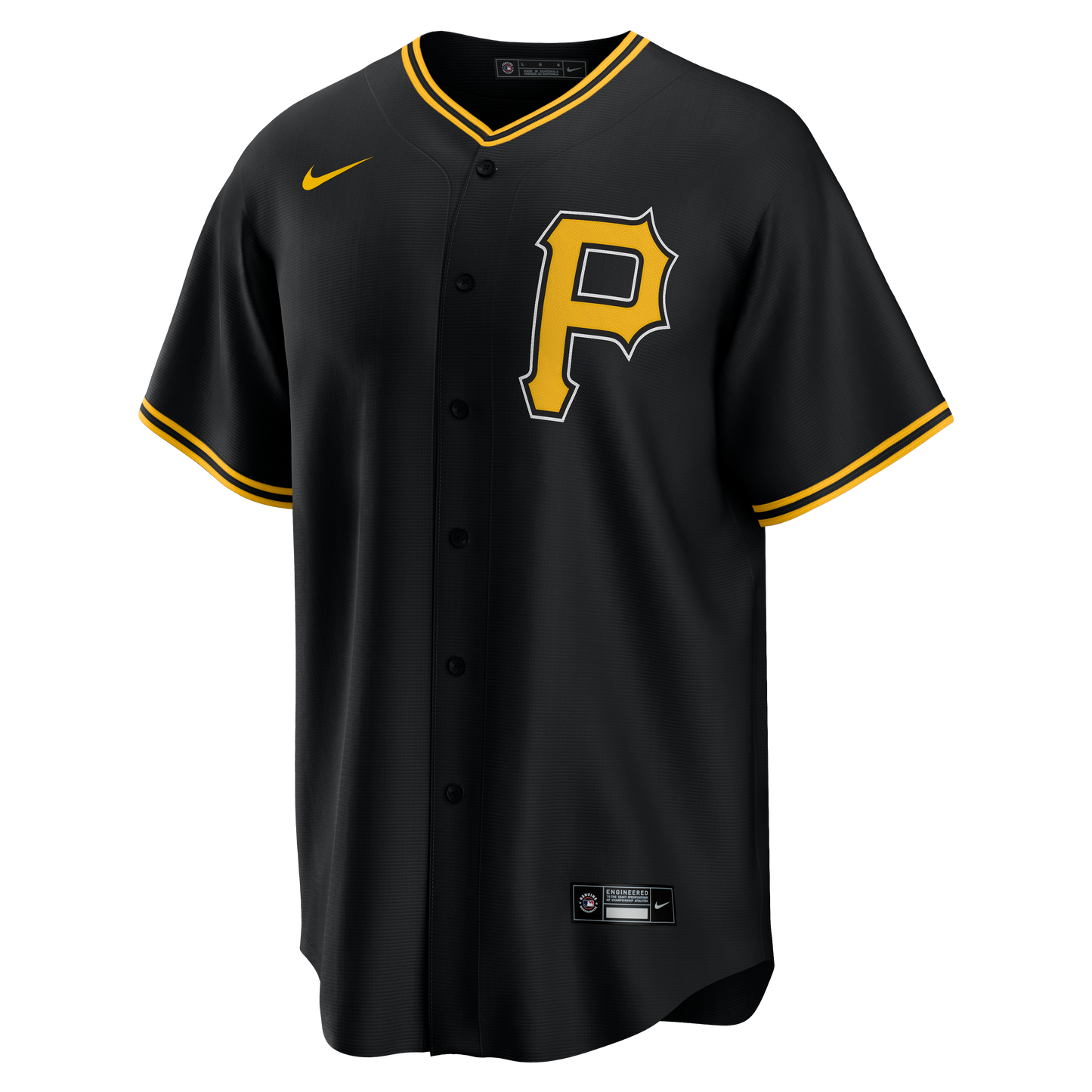 Men's Paul Skenes Pittsburgh Pirates Nike Black Alternate Replica Team Jersey Official Team Jersey Sports Fan Apparel