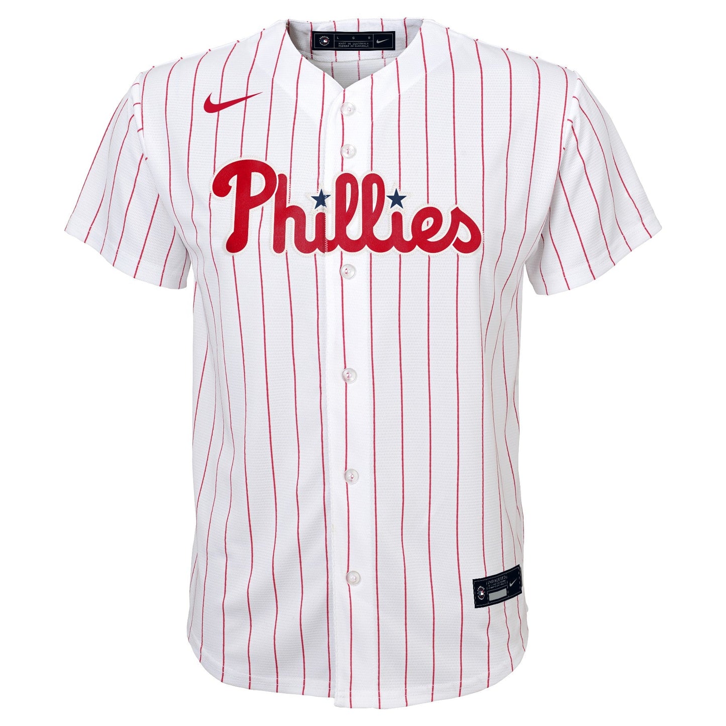 Bryce Harper Philadelphia Phillies Youth NIKE Home Screen Print Replica Jersey Official Team Jersey Sports Fan Apparel