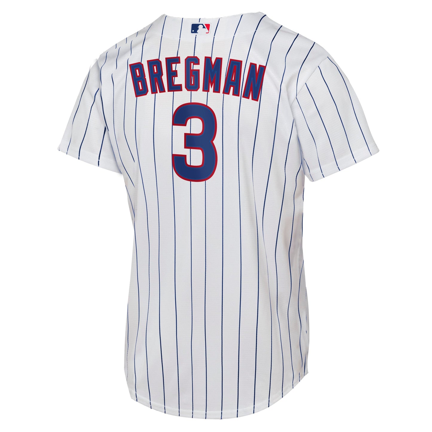 Youth Chicago Cubs Alex Bregman White Home Baseline Replica Jersey Official Team Jersey Sports Fan Apparel