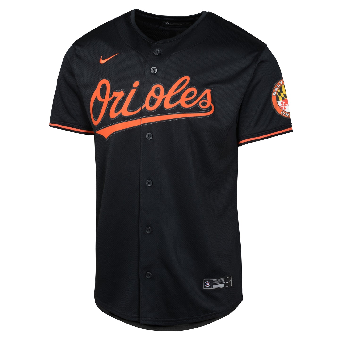 Youth Baltimore Orioles NIKE Black Alternate Limited Blank Replica Jersey Official Team Jersey Sports Fan Apparel