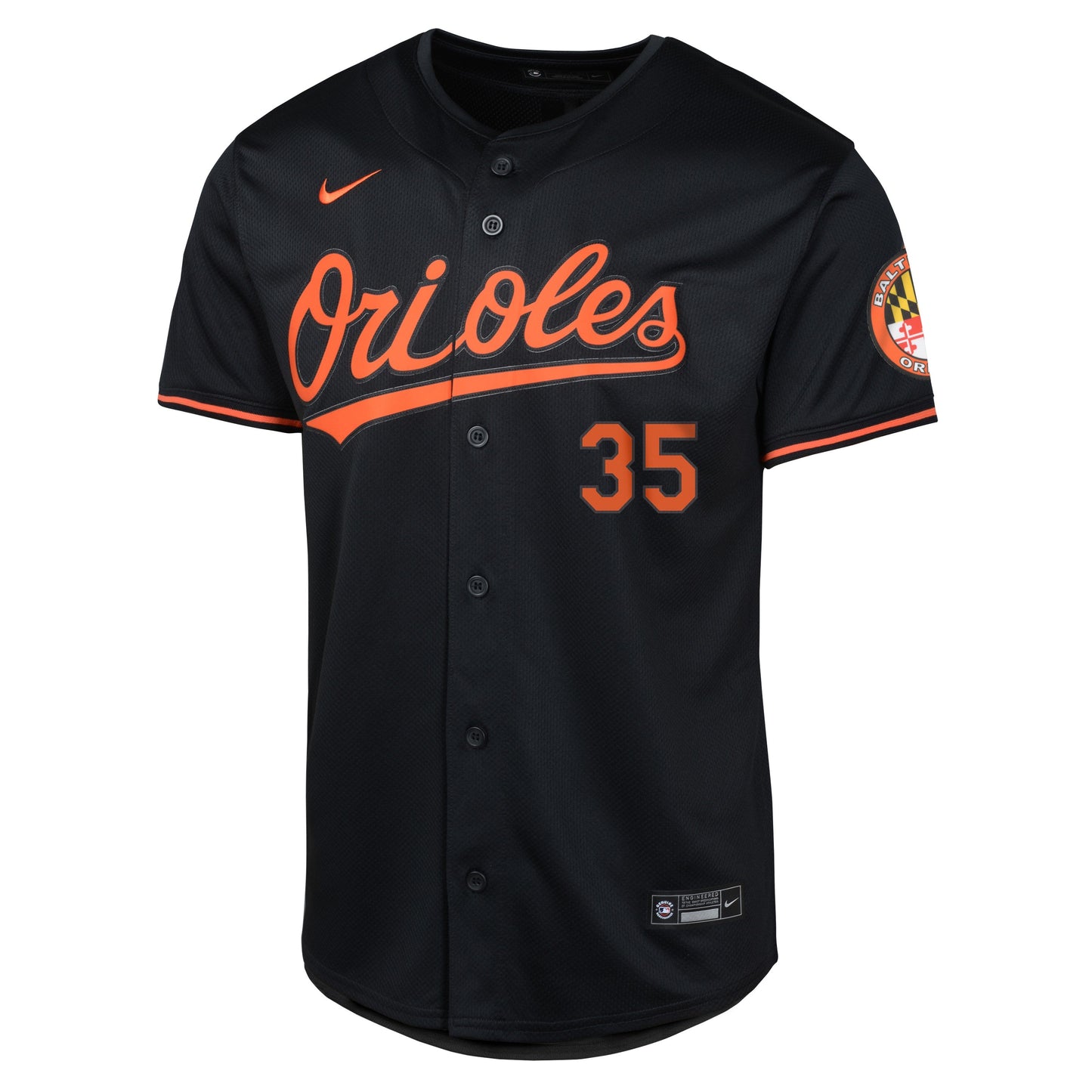 Youth Adley Rutschman NIKE Black Alternate Limited Replica Jersey Official Team Jersey Sports Fan Apparel