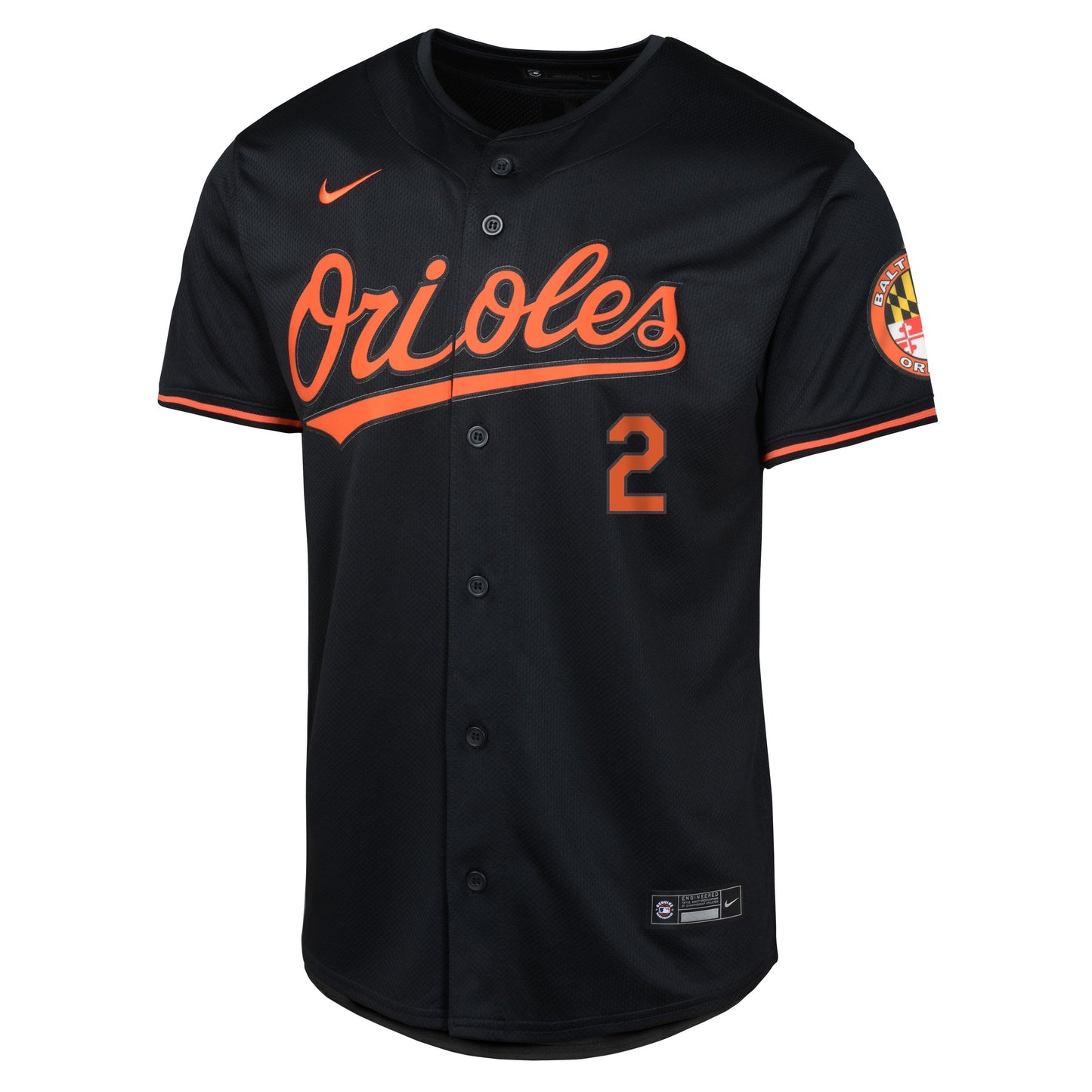Youth Gunnar Henderson Baltimore Orioles NIKE Black Limited Replica Jersey Official Team Jersey Sports Fan Apparel