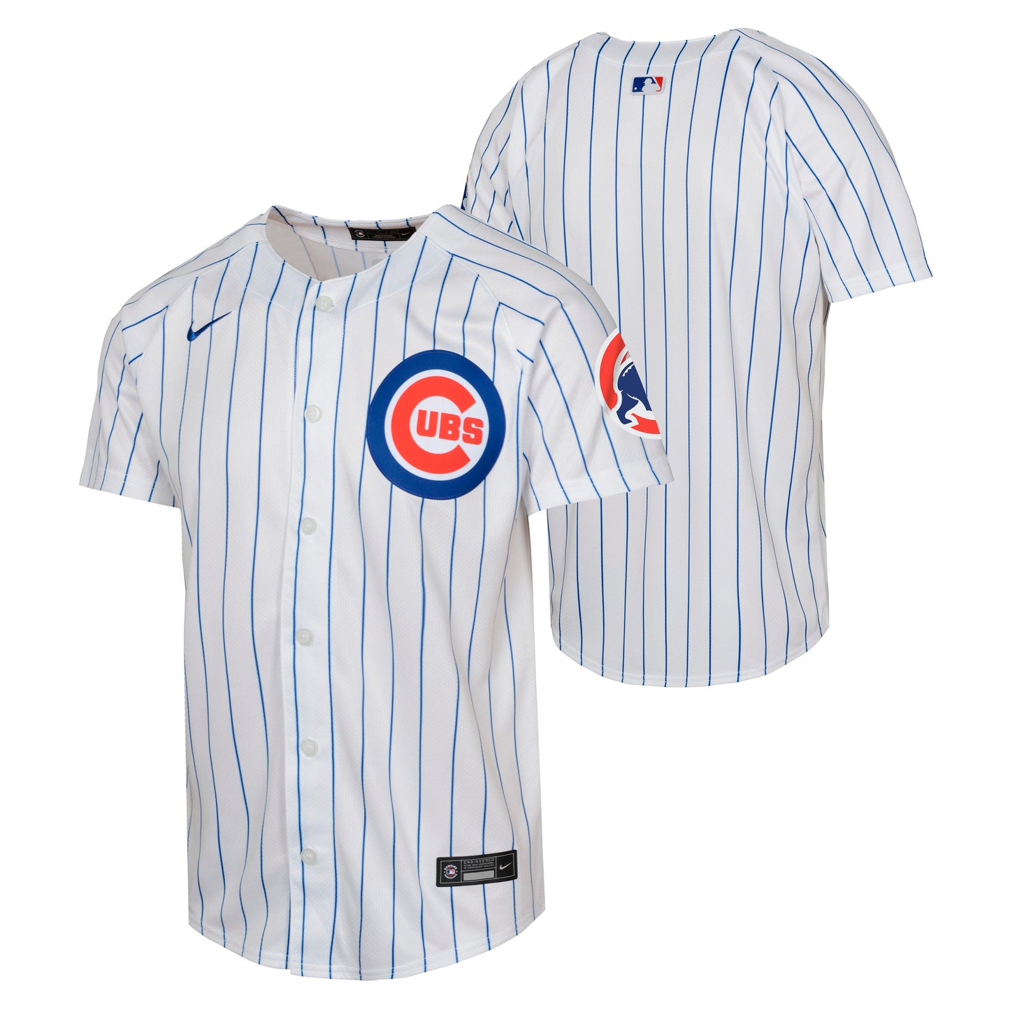 Youth Chicago Cubs Home White Nike Limited Blank Replica Jersey Official Team Jersey Sports Fan Apparel