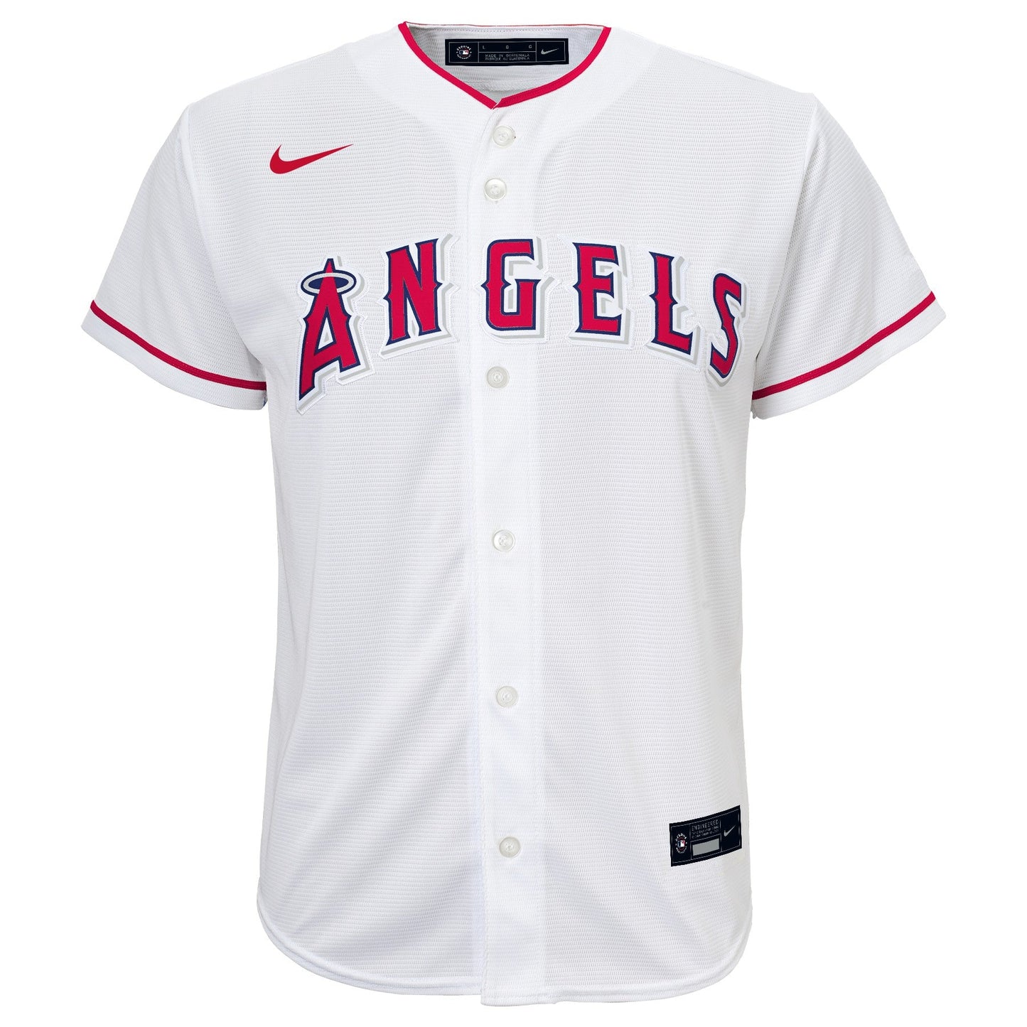 Youth Los Angeles Angels Mike Trout Nike White Home Replica Player Jersey Official Team Jersey Sports Fan Apparel