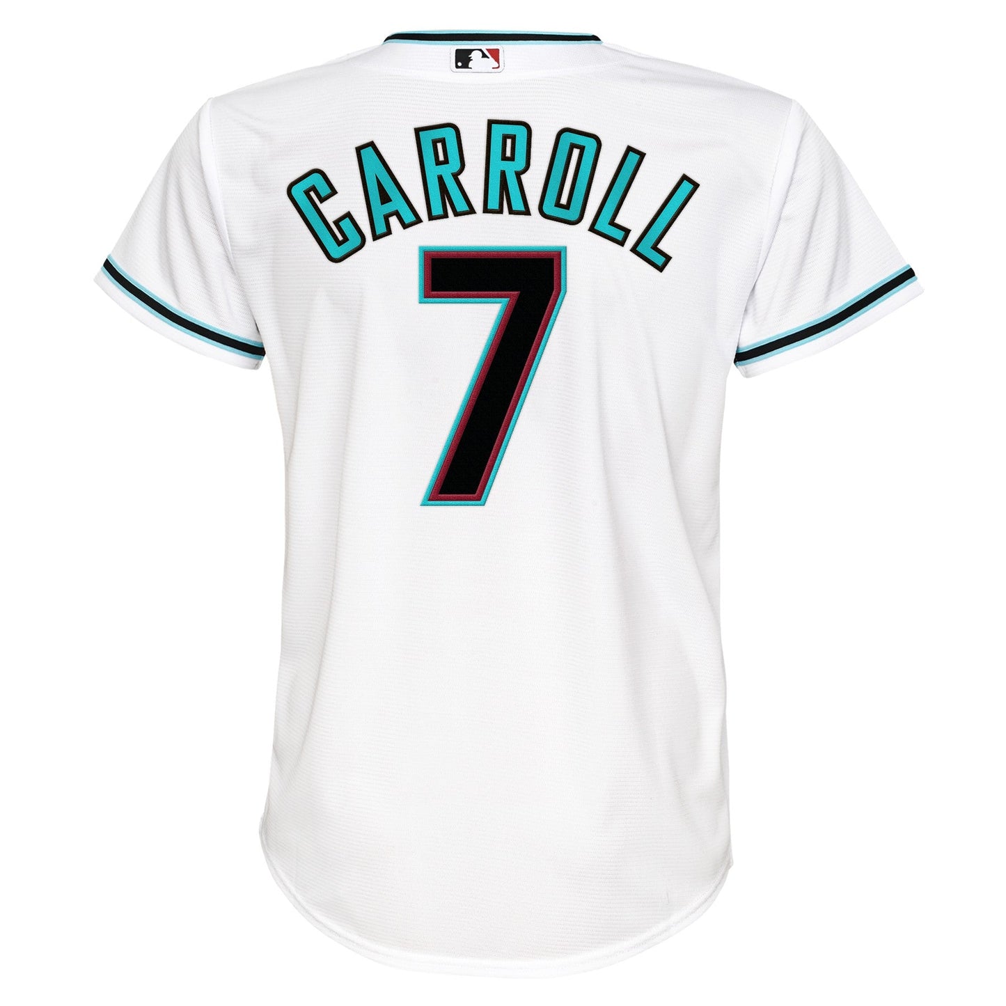 Youth Corbin Carroll Arizona Diamondbacks White Home Replica NIKE Screen Print Jersey Official Team Jersey Sports Fan Apparel