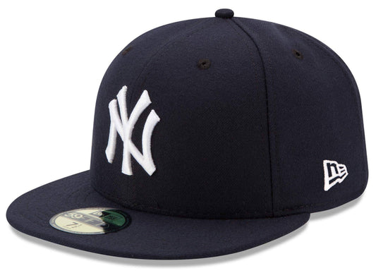 Men's New York Yankees New Era Navy Game Authentic Collection On-Field 59FIFTY Fitted Hat Official Team Hat Sports Fan Cap