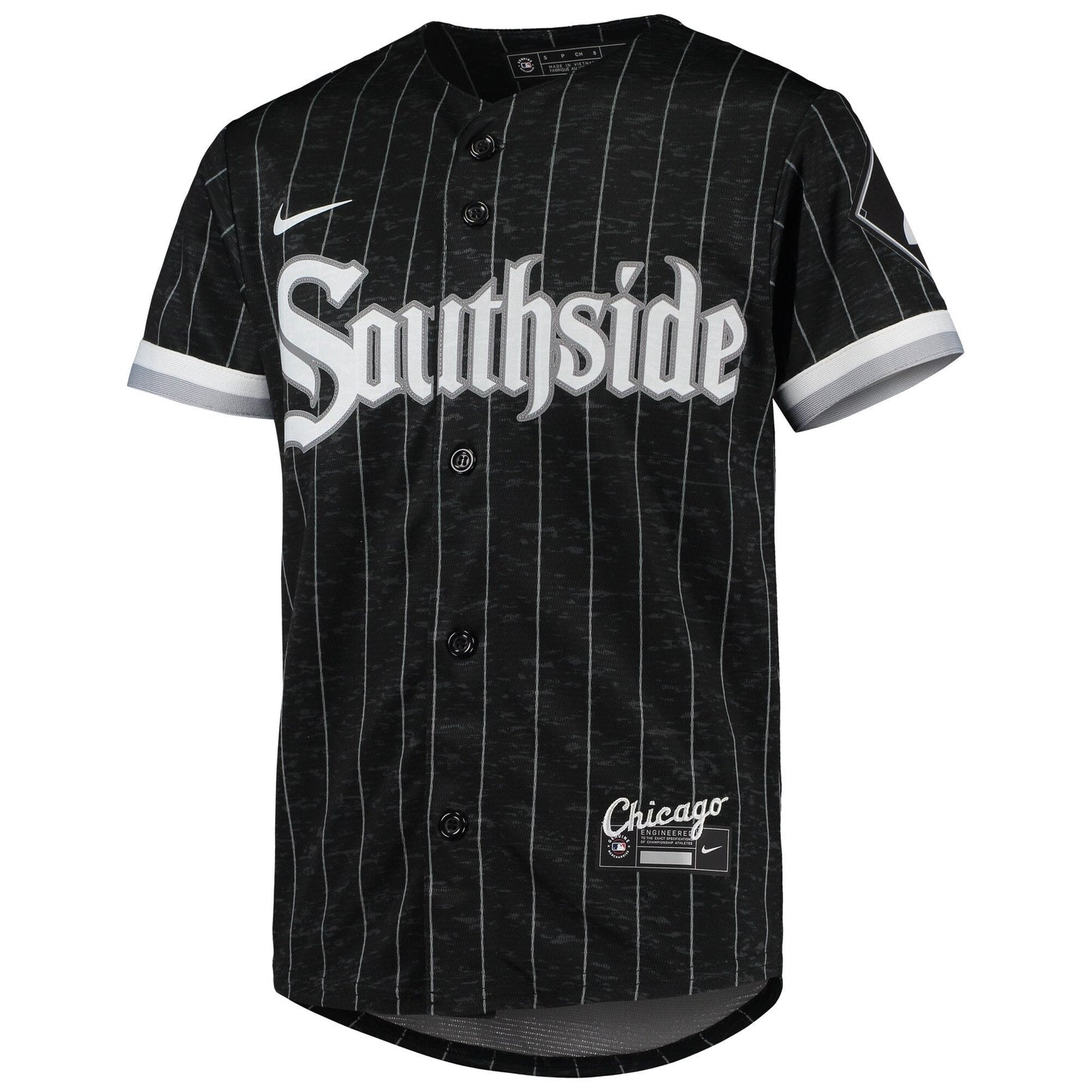 Youth Chicago White Sox Luis Robert Nike Black/Anthracite City Connect Replica Player Jersey Official Team Jersey Sports Fan Apparel