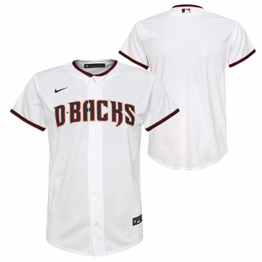 Youth Nike Arizona Diamondbacks Home White Replica Jersey Official Team Jersey Sports Fan Apparel