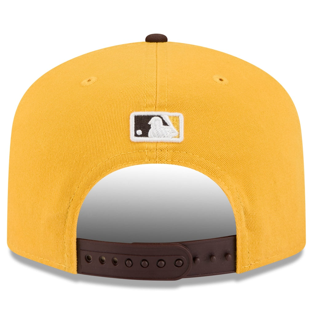 San Diego Padres MLB 19Twenty Spring Training New Era Yellow/Brown Official Team Hat Sports Fan Cap