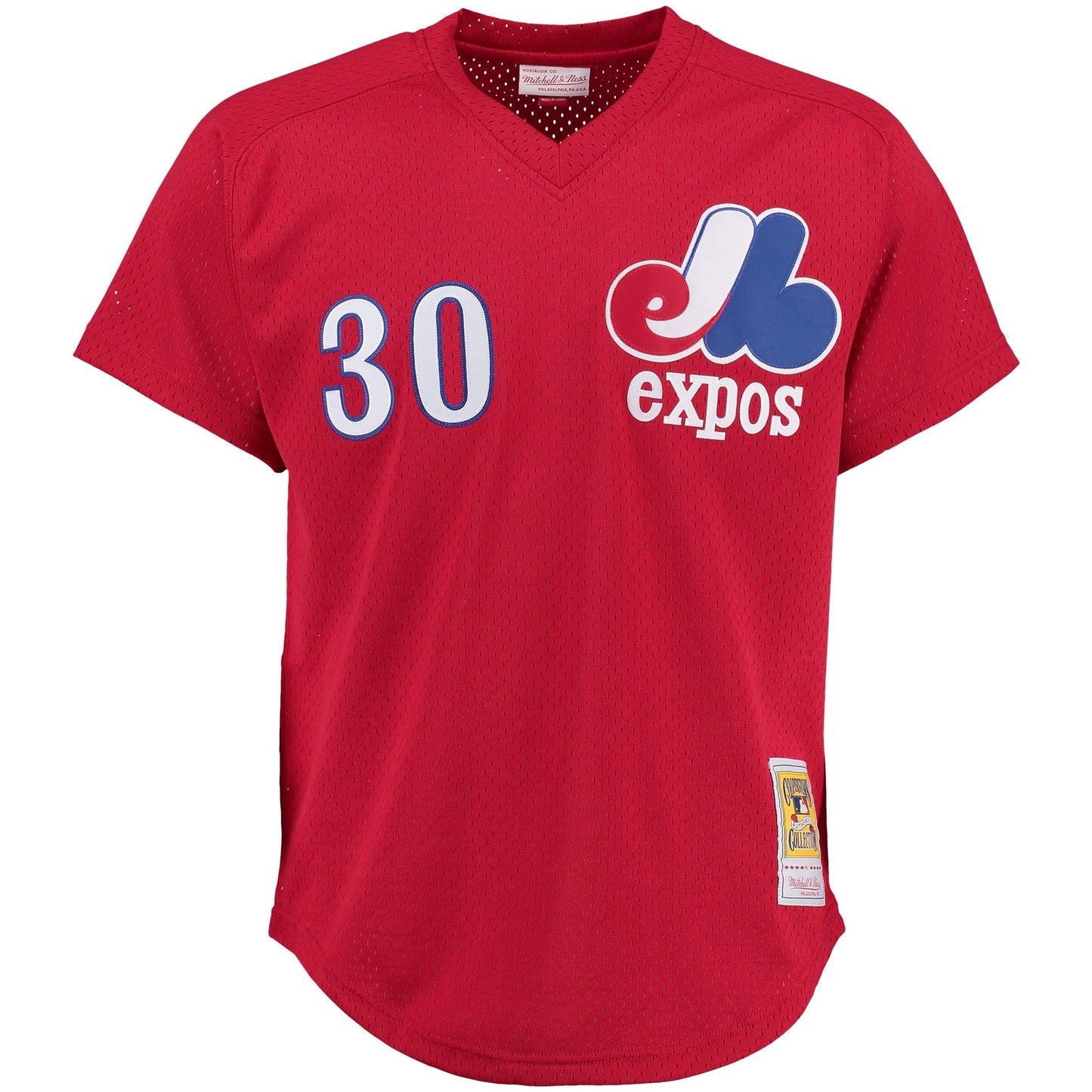Tim Raines Montreal Expos Mitchell & Ness Batting Practice Jersey - Red Official Team Jersey Sports Fan Apparel