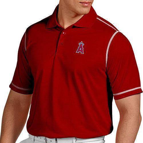 Antigua Men's Los Angeles Angels of Anaheim Icon Performance Polo Official Sports Fan Gear