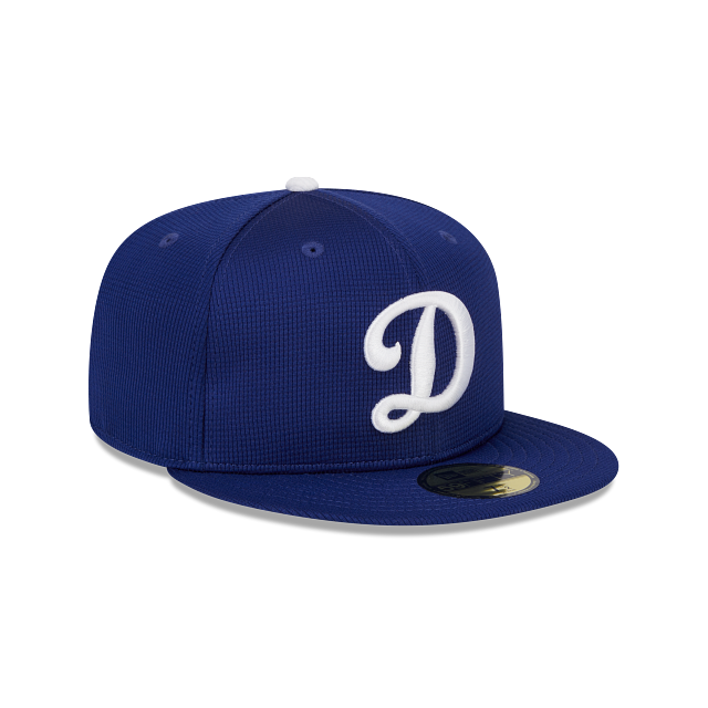 Los Angeles Dodgers New Era Royal 2025 Spring Training 59FIFTY Fitted Hat Official Team Hat Sports Fan Cap